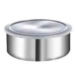 5Pcs Food Storage Bowl Lunch Box Stainless Steel Bowl Leak Proof Sealing Cover Kitchen Camping Picnic Bowl