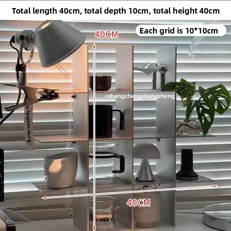 Minimalist Aluminum Alloy Countertop Mug Storage Shelf Multi-Layer Cup Rack Kitchen Organizer Cup Holder Coffee Bar Station view 5