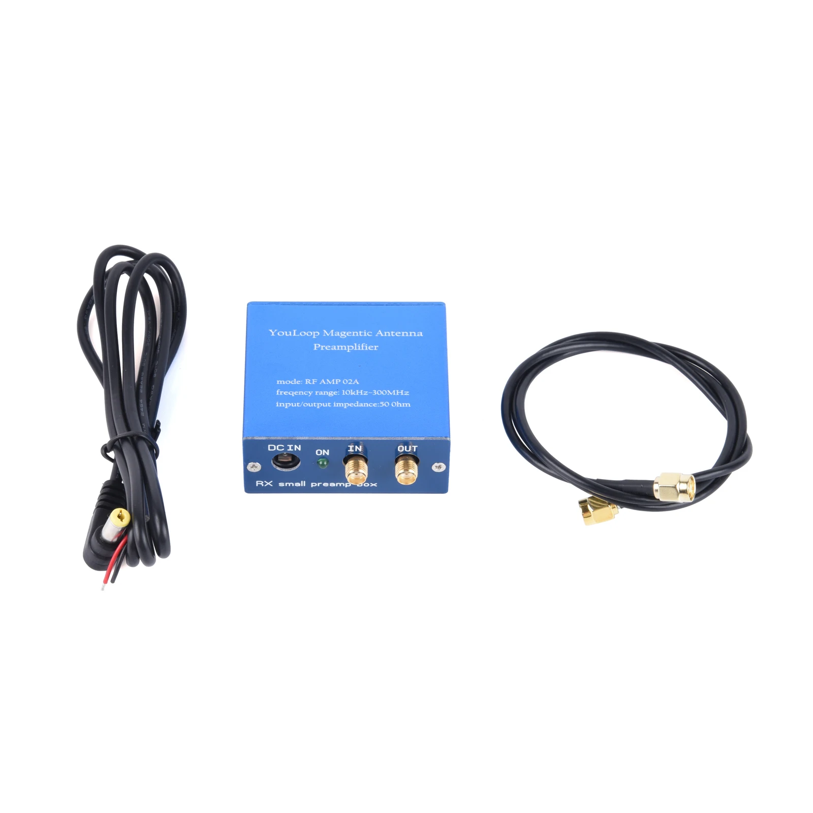 YouLoop 휴대용 수동 루프 안테나, VHF 및 HF용 저손실 광대역 오디오, 250mW, SMA, BNC, 3.5mm