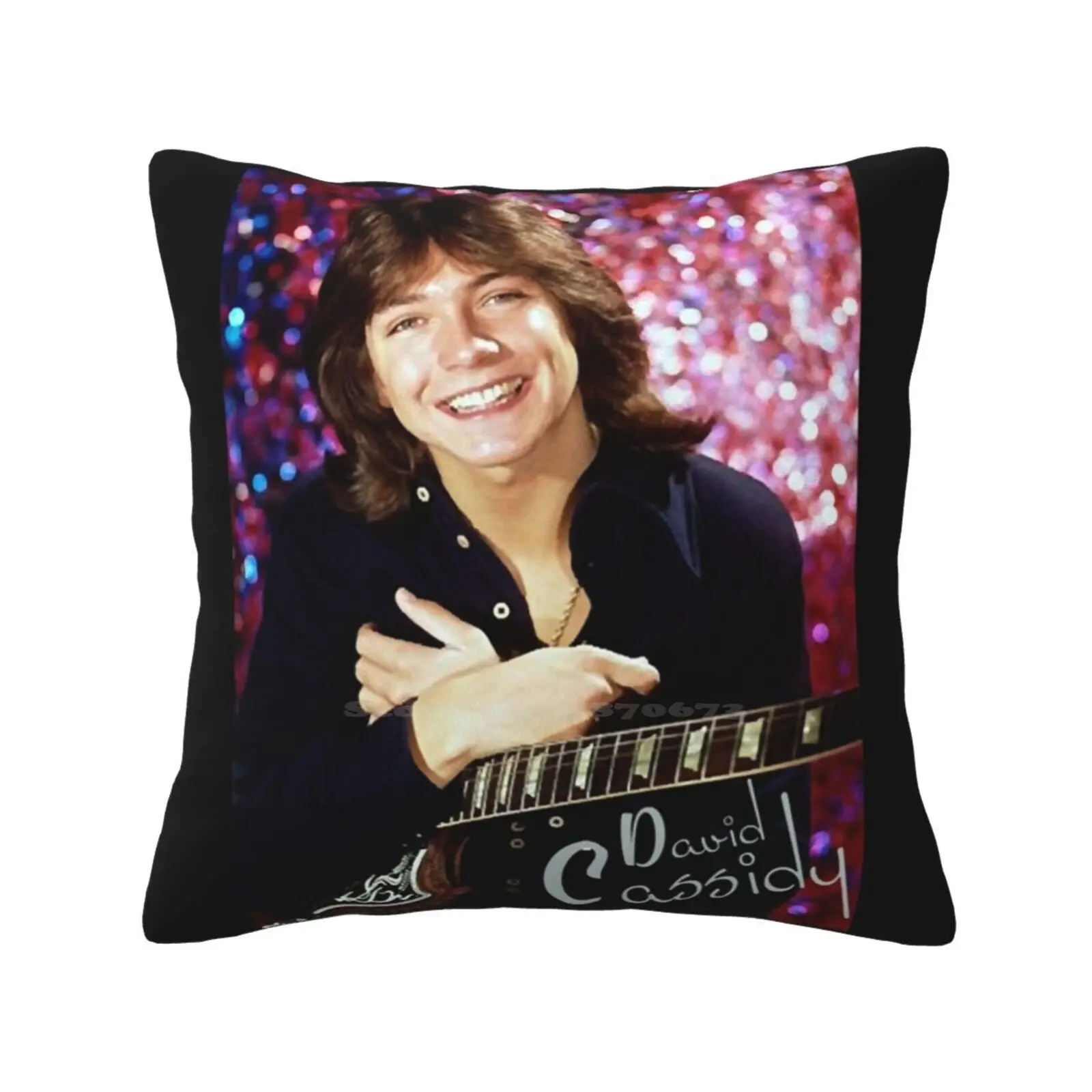 David Cassidy-1970s Pillow Cover Hug Pillowcase David Cassidy 1970s