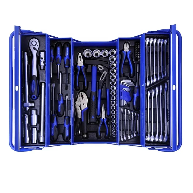 

86 Pcs Hand Socket Security Auto Tools Wrench Set Mechanical Metal Box Combination Car Repairing OEM/ODM Supported