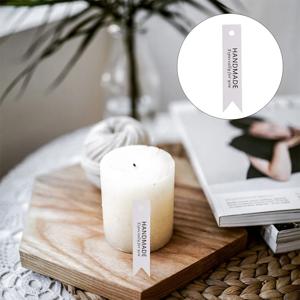 Hand Tags Candles Homemade Hang Making Handmade Paper Decorative for Scented