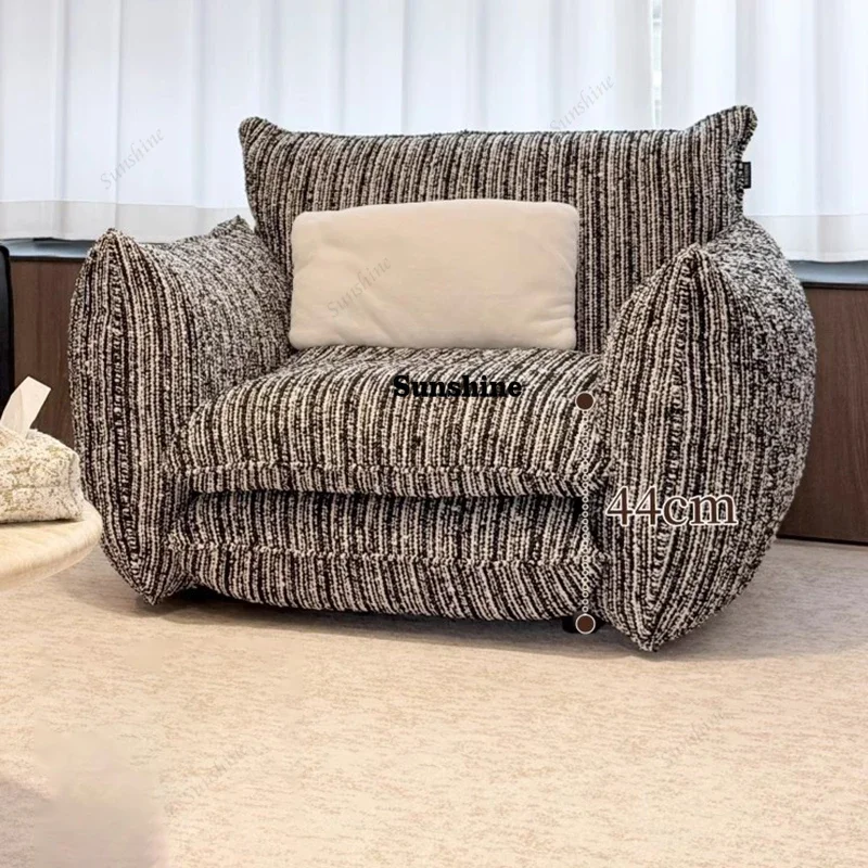 Sofás Vintage Charmosos para Sala de Estar, Sofá Individual Moderno e Confortável, Chesterfield Togo, Móveis para Sala de Estar