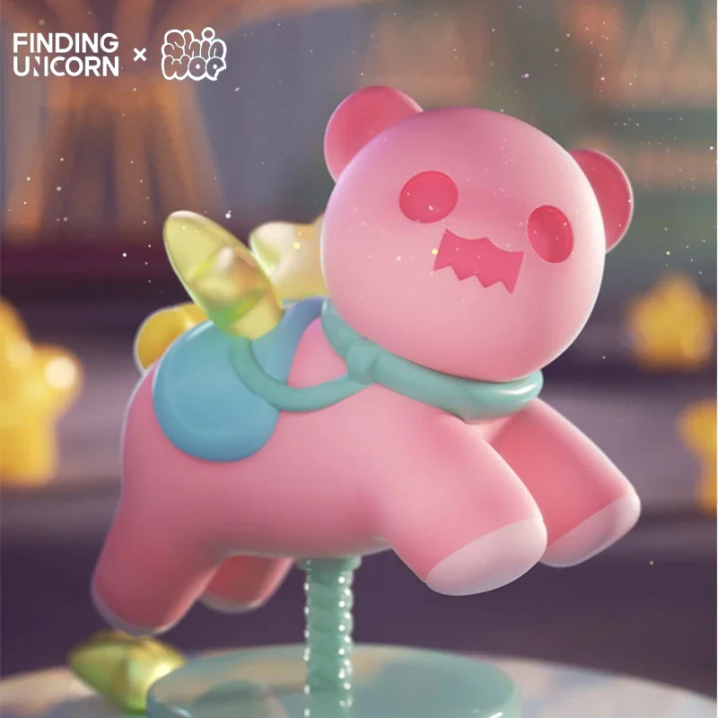 Brinquedos Surpresa Anime, Presente de Aniversário, Origina ShinWoo, Urso Fantasma, Série Terra Sonhadora, Caixa Misteriosa, Modelo Figurinhas, Bonitinho