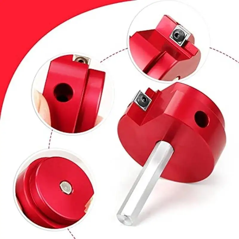 2024 New Red PVC Water Pipe Reamer 2 Inch PVC ABS Pipe Splicing Tool Pipe Expanding Knife CPVC or ABS Fittings Accessory