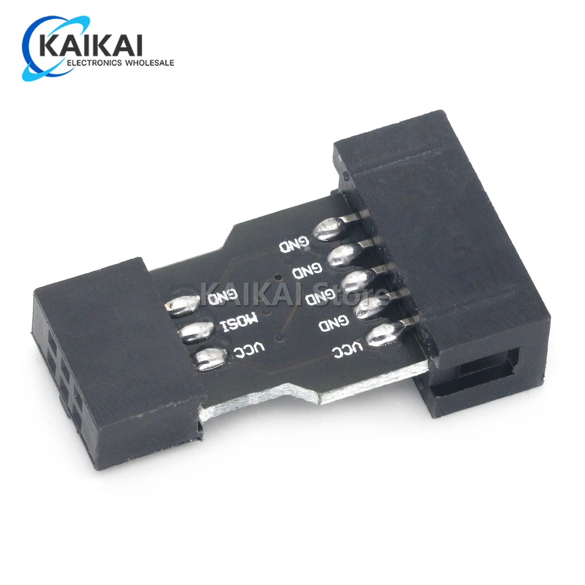 10Pin To 6PiN Convert To Standard 10 Pin To 6 Pin Adapter Board For ATMEL STK500 AVRISP USBASP ISP Interface Converter AVR