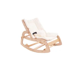 Simple installation of household wooden rocking chair for children wooden rocking chair