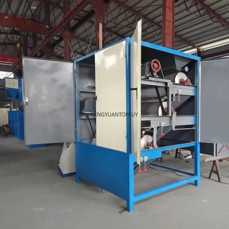 High‑Intensity 10000‑Gauss High‑Gradient Dry Iron‑Ore Drum Magnetic Separator for Ilmenite & Monazite Mineral Separation