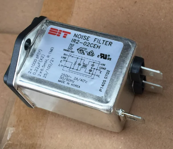 

1PCS/LOT NOISE FILTER IR2-02CEH 250V 2A
