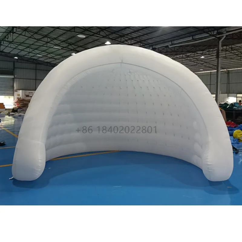 Tenda gonfiabile personalizzata per cupola per feste Tenda gonfiabile per esterni in tessuto Oxford impermeabile traspirante per eventi e riunioni