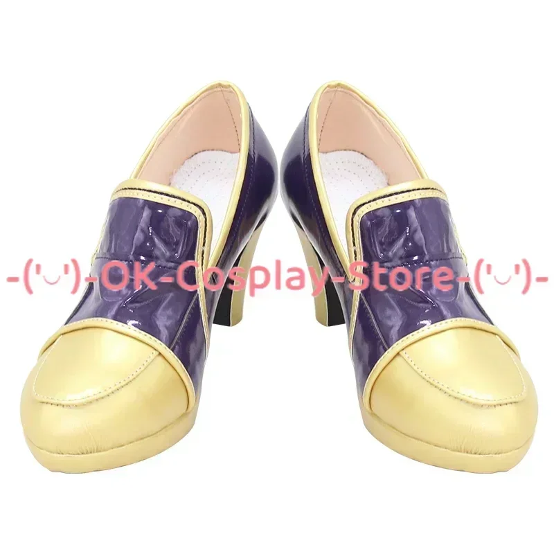 [Customized Size] Twisted Wonderland Riddle Rosehearts Cosplay Shoes Game Roleplay Costume Prop Halloween Party Boots PU Leather