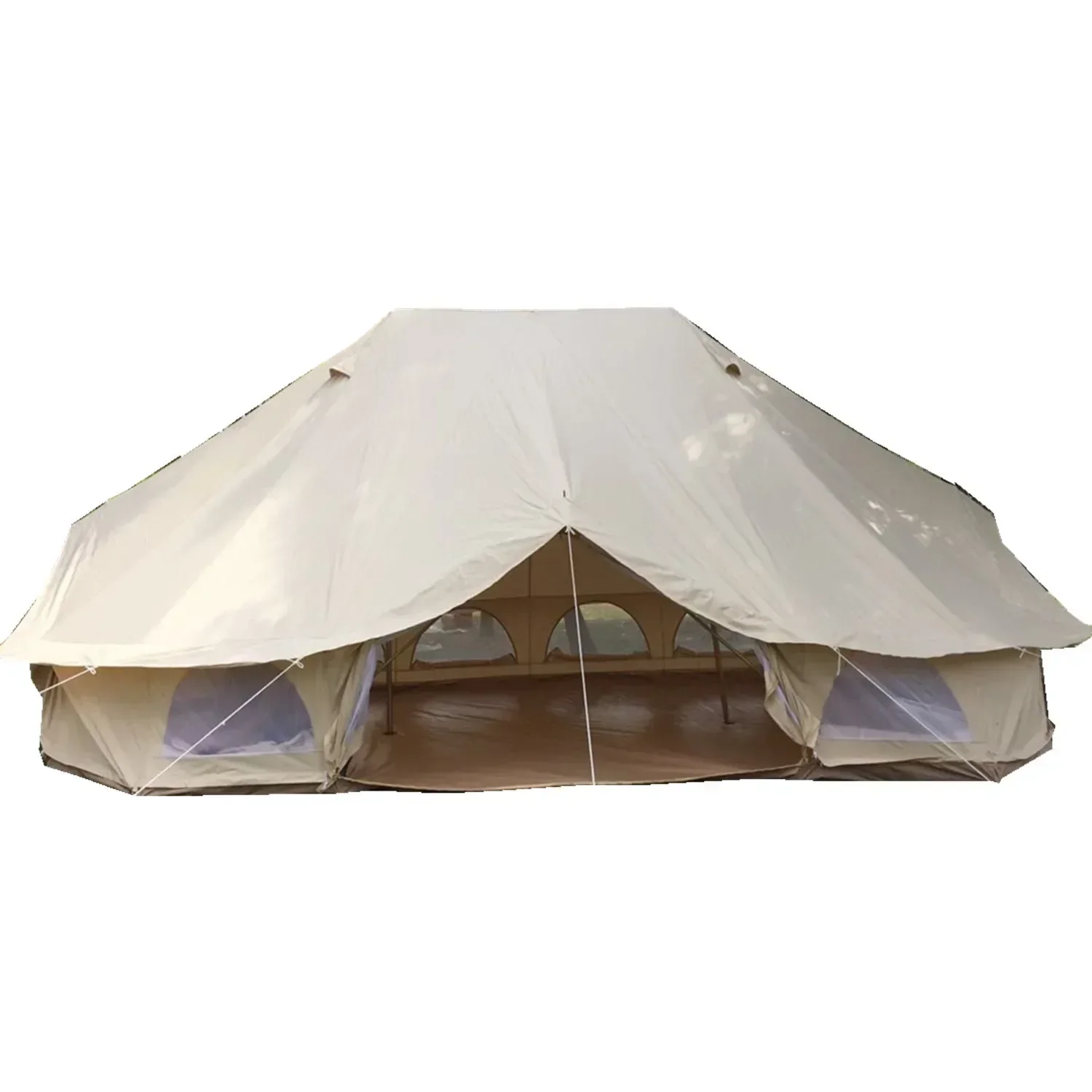 Family Camping Tent Giant Large Waterproof Tourist Prefabricated Houses To Live 10 People Canopy Campaign Luxury Booths Gazebo