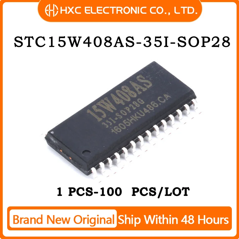 

5/10/50/100PCS STC15W408AS-35I-SOP28 STC15W408AS-35I SOP28 NEW Original IC