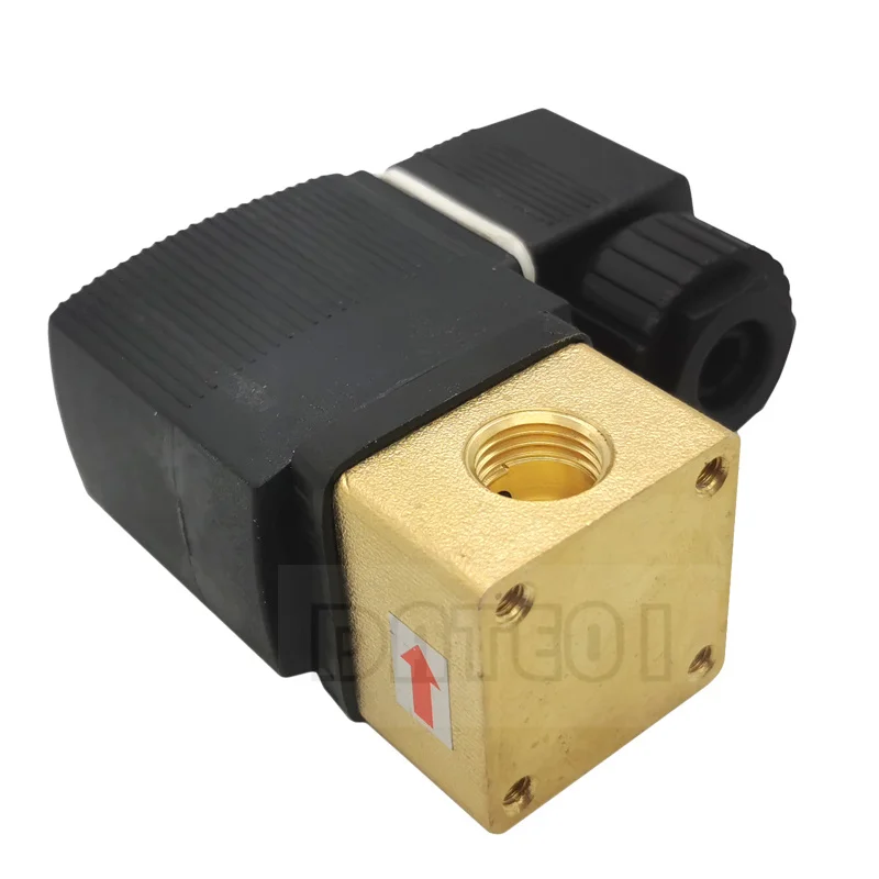 BAODE 2 Position 3 Way Air Compressor Magnetic Valve 6014 Solenoid Valve G1/8 G1/4 24Vdc 110Vac 220Vac