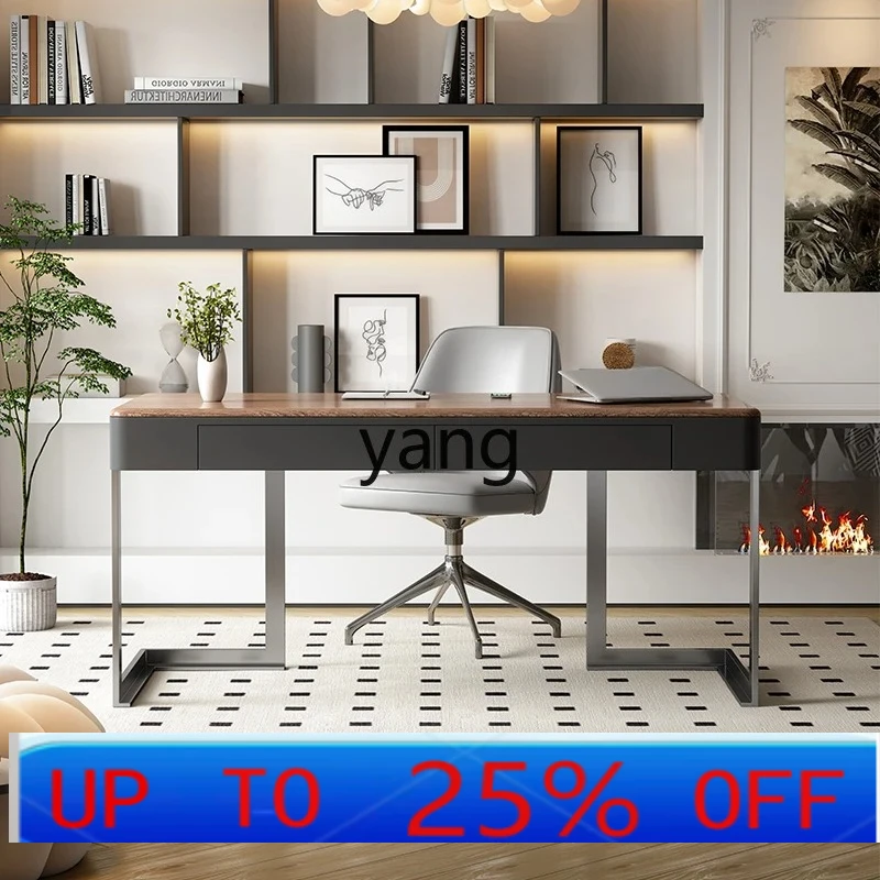 

Итальянский минималистичный компьютерный стол для спальни LMM, скандинавский дизайнерский письменный стол