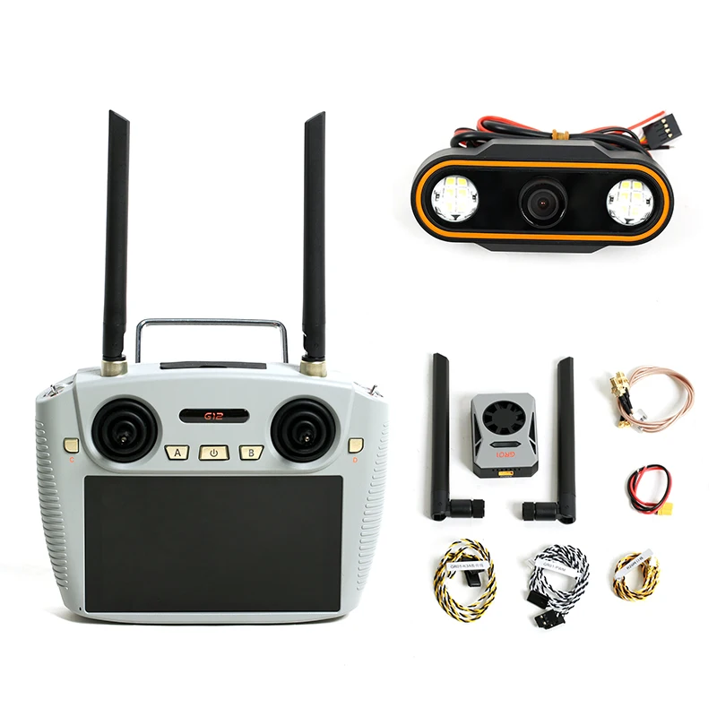 SKYDROID G12 Remote Control 2.4GHz/5.8GHz Dual Frequencies 1080P Display Screen Android 13 System And C01 Pro Camera