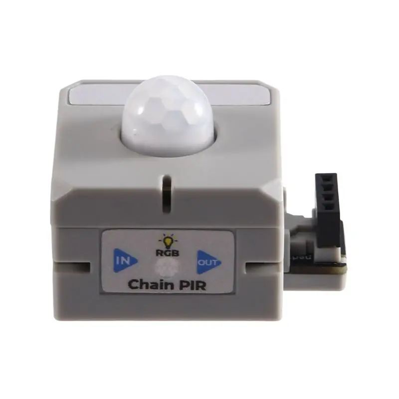 New Shown-Chain PIR Human Infrared Motion Sensor Built-In STM32 Detector For DIY Iot Smart Home Projects With RGB LED, Full Body