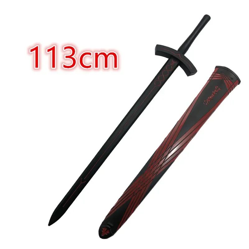 페이트 스테이 나이트 검 1:1 코스프레 승리의 성검 세이버 검 대형 소품 모델 선물 고무 무딘 칼 장난감 79cm