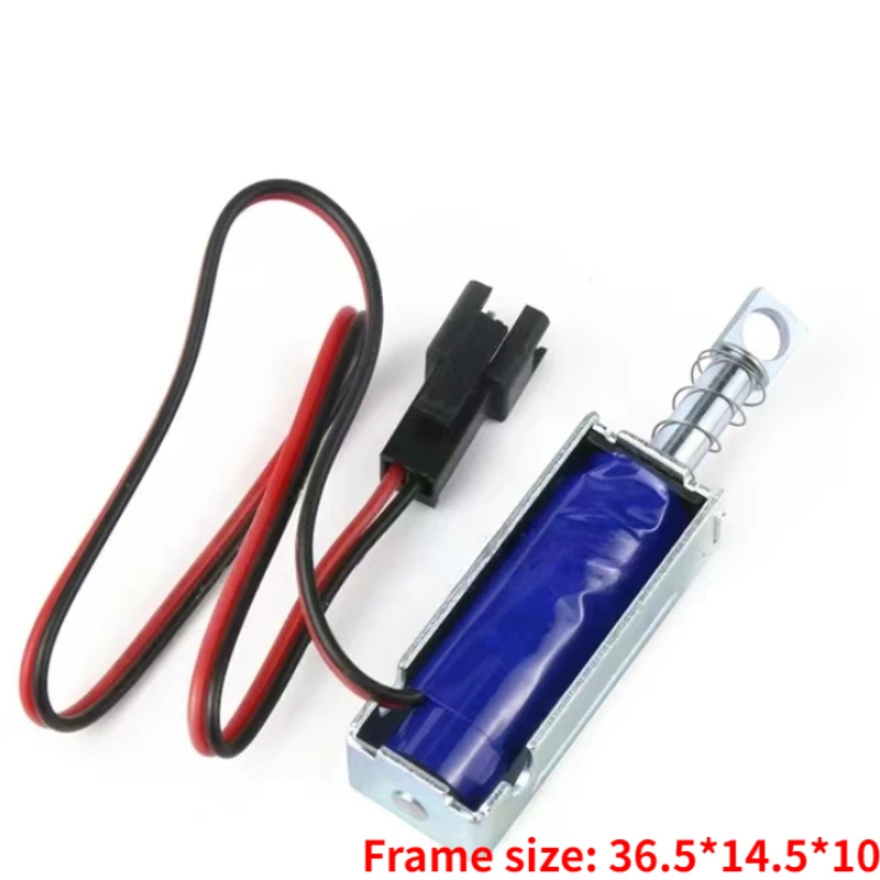 TAU-0537 Electromagnetic lock DC 6V/12V/24V Magnetic lock electric lock 1.5A/2A/1A  Linear Solenoid