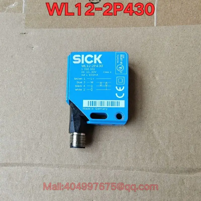 

Бывший в употреблении тест функции датчика WL12-2P430 обычно