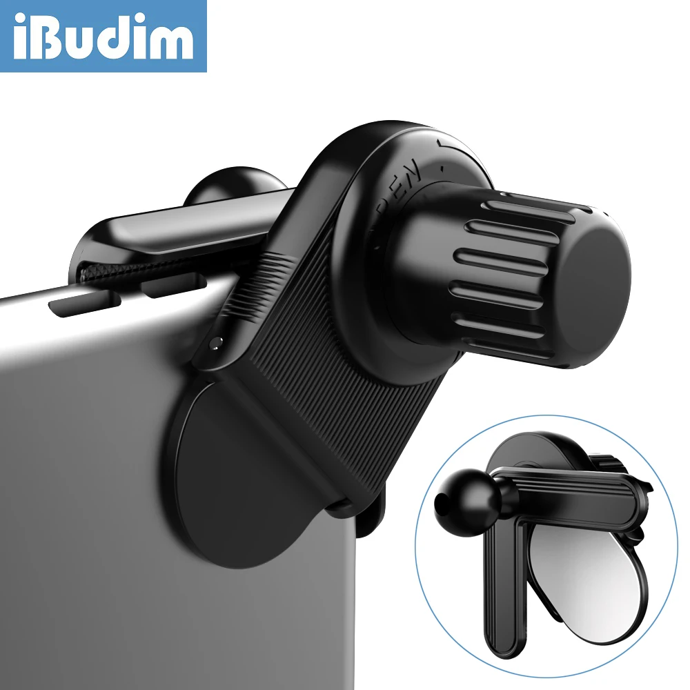 iBudim Car Phone Holder Base for Tesla Display 17mm Ball Head Energy Vehicle Screen Mobile Phone Stand GPS Bracket Accessories