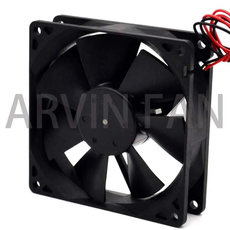 

1Pcs 90*90*25mm 90mm 2-wire TA350DC M34261-16 9025 24V 0.28A Double B4all Inverter Welding Machine Cooling Fan