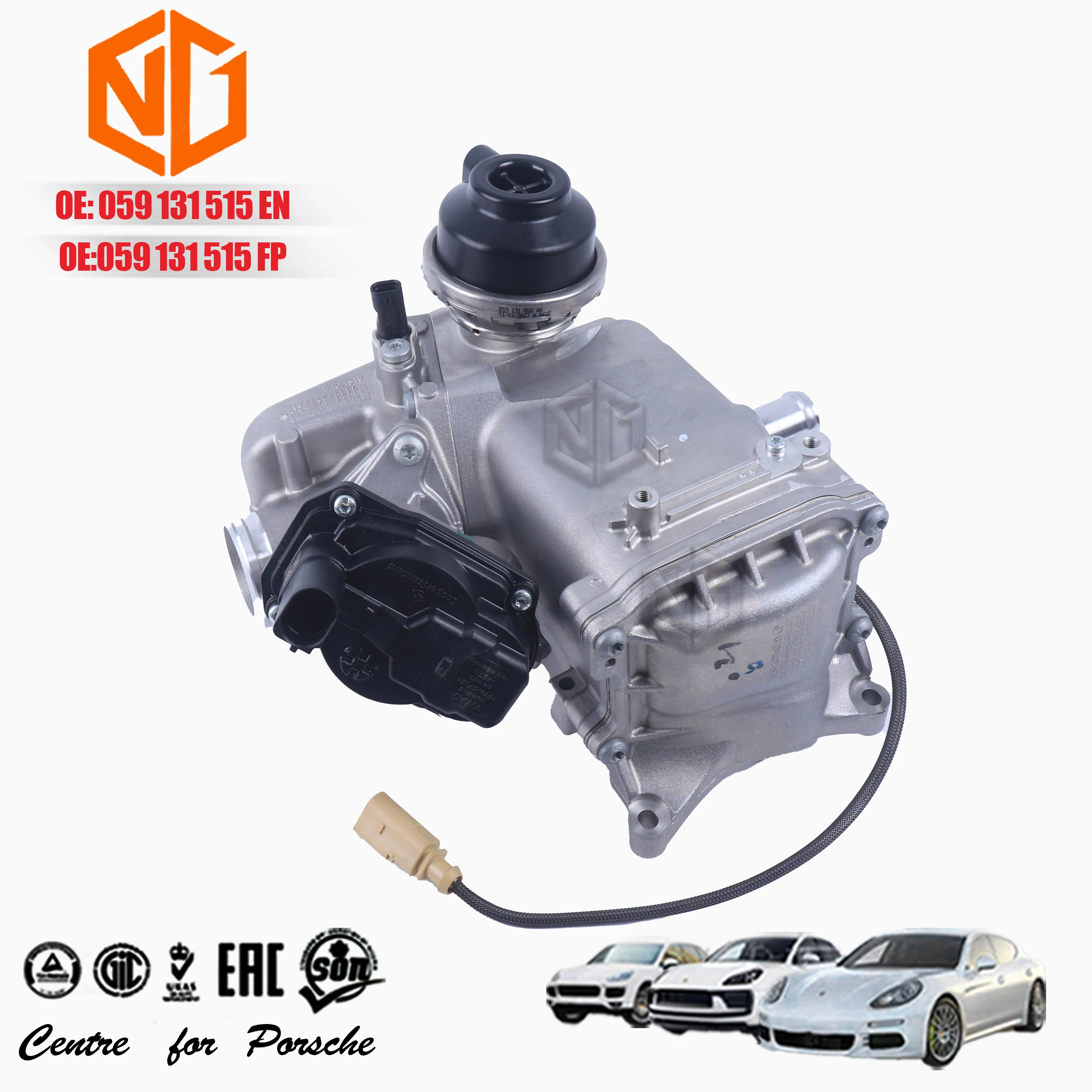 GZ LAIDE EGR Egr Module OEM 059 131 515 EN 059 131 515 FP for PORSCHE Cayenne AUDI Q7 A6 A7 A5 Volkswagen Touareg