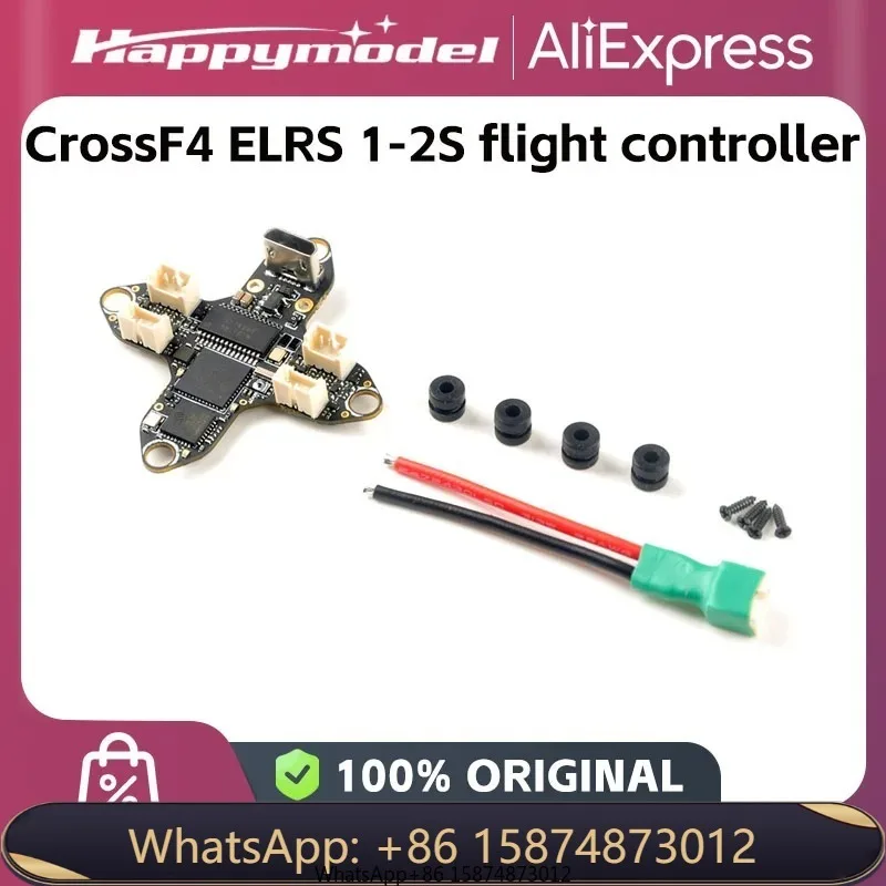 

CrossF4 1-2s indoor brushless whoop traversal machine Fli ght control with built-in ELRS rece iver and black box