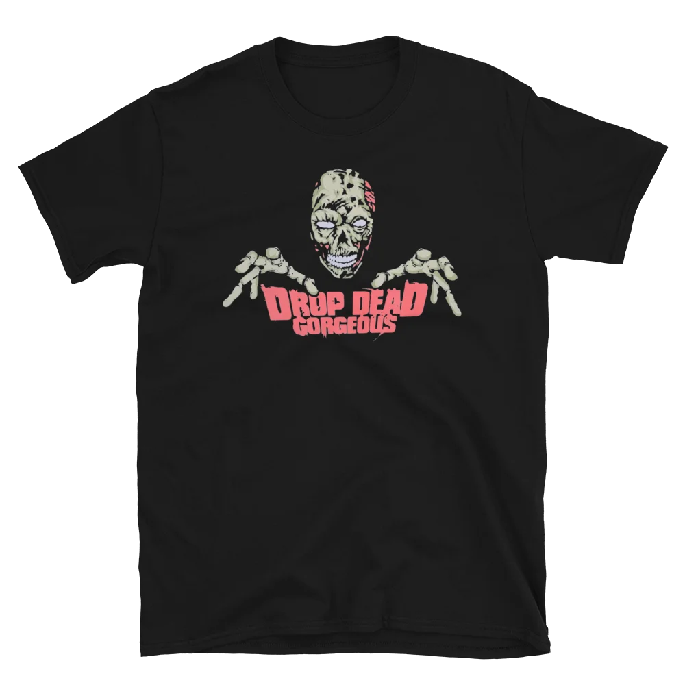 Drop Dead Gorgeous Zombie Face Emo Post-Hardcore Band T-Shirt