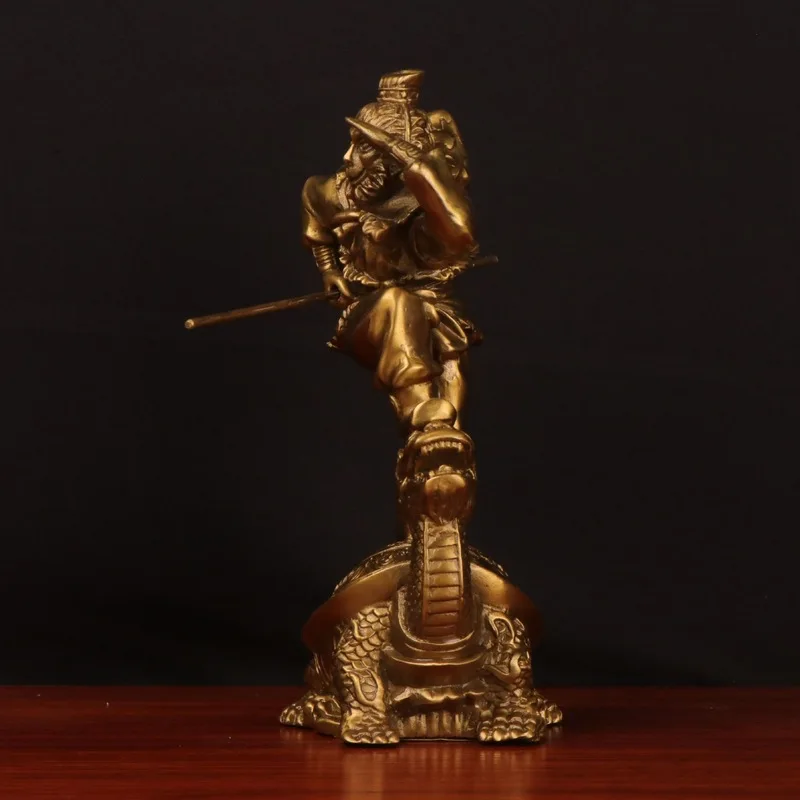 Zodiac Monkey, Money Dragon, Turtle Home Decorations, Copper Sun Wukong Figurine, Top Of The Line