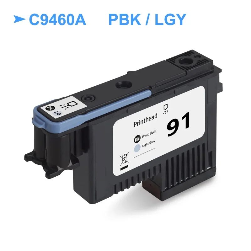 For HP 91 Printhead C9460A C9461A C9462A C9463A Print Head For HP Designjet Z6100 Z6100ps Printer (MBK/C M/Y LM/LC PBK/LGY)
