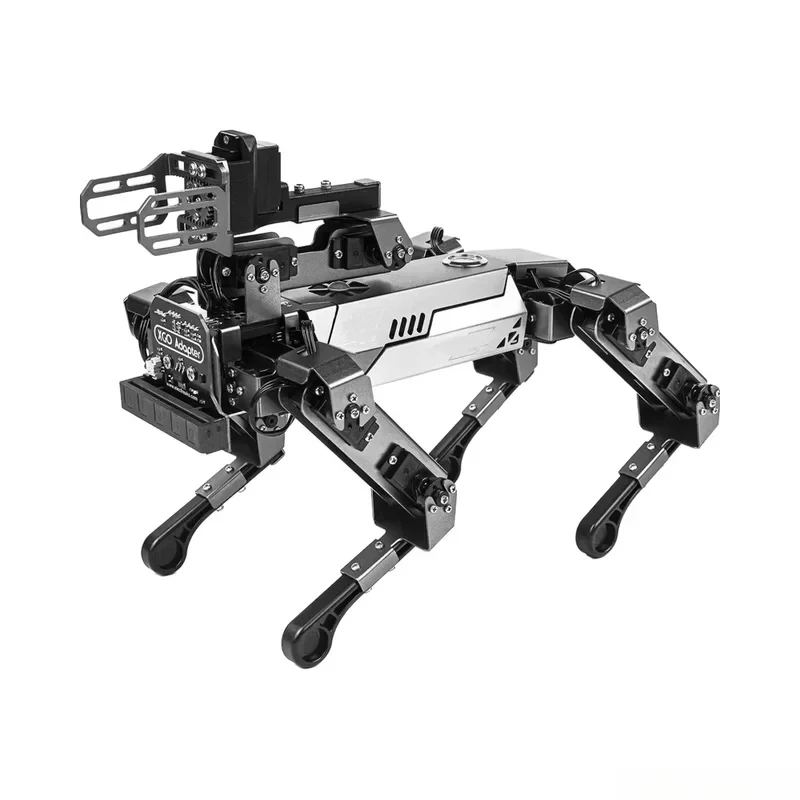 2026 - Smart Dog Kit, 15 Movable Joints, DIY Programmable, All-Metal Construction, 5V, 2Kg, STEM Education Robot.