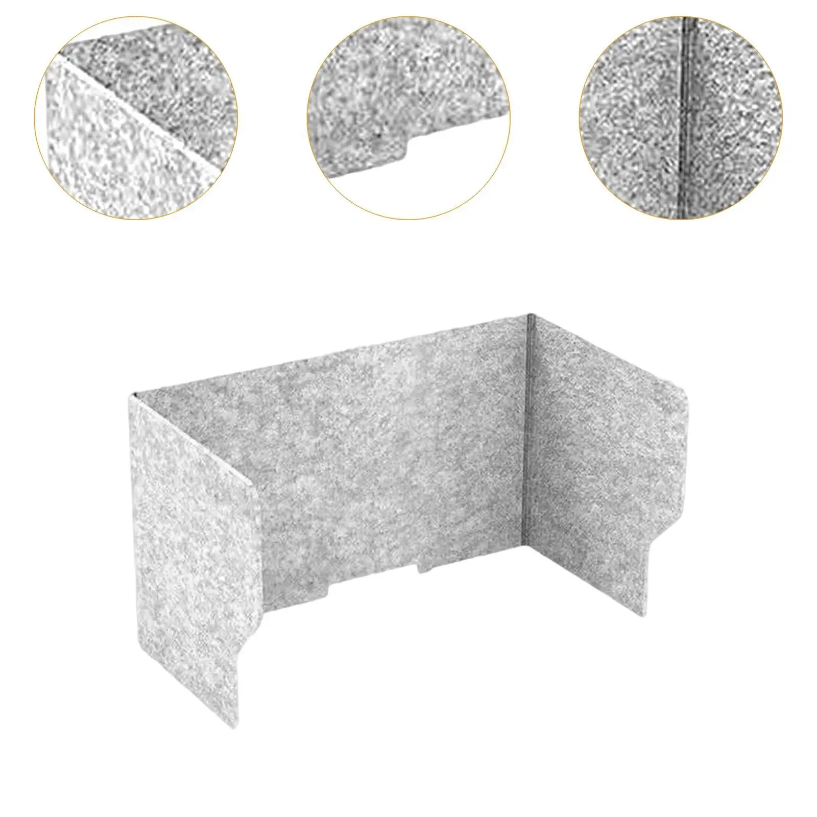 

Desk Partition Desk Privacy Absorbing Reduce Noise Protection for Studying Room Student Remote Learning Home