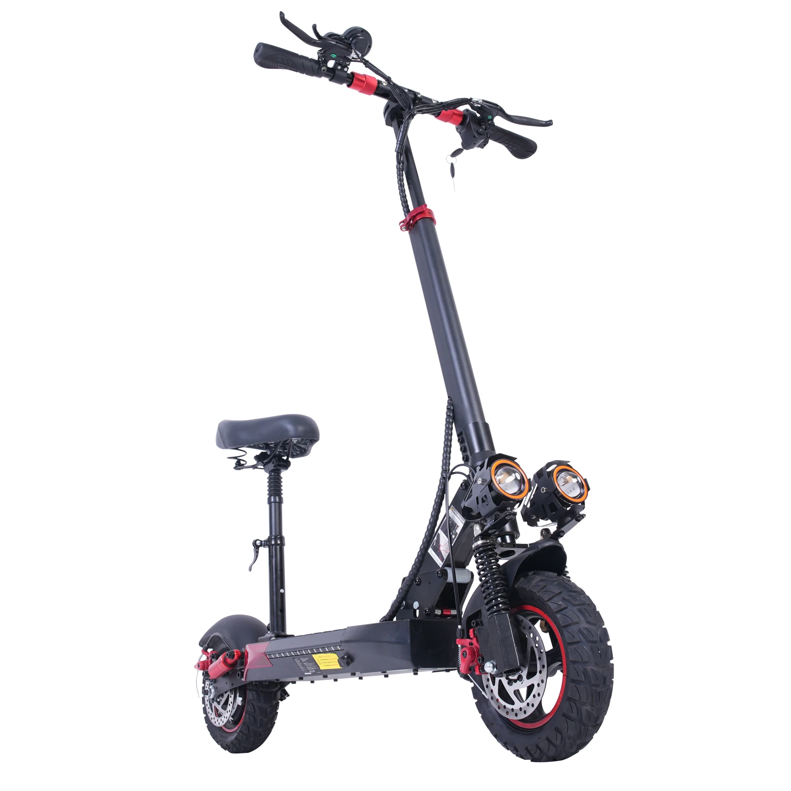 Patinete eléctrico Freeboy J-01, motor de 800 W, 48 V, 15 Ah, velocidad máxima de 45 km/h, patinete eléctrico plegable, batería, neumáticos
