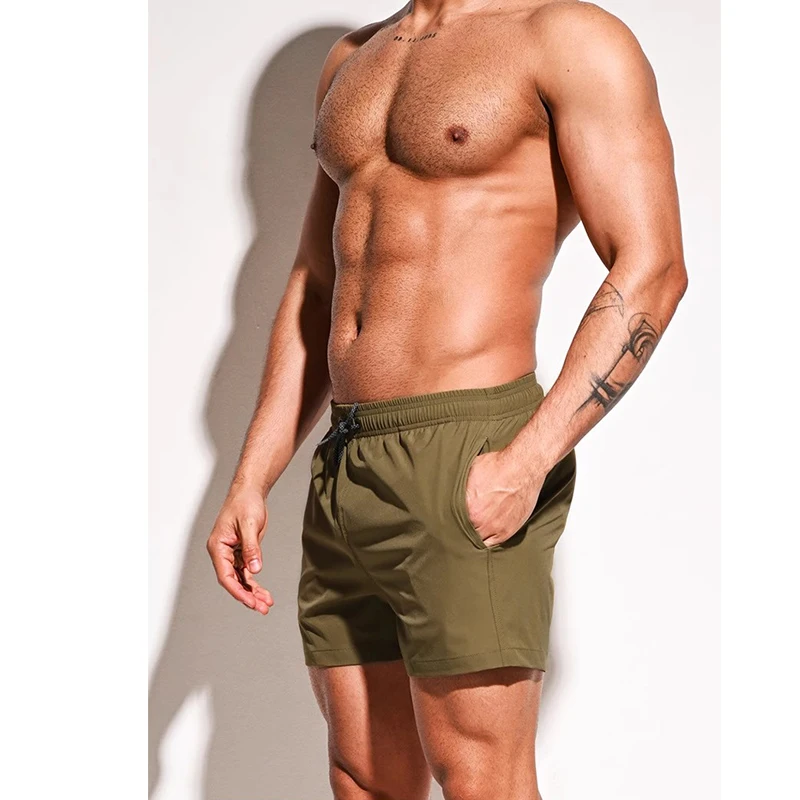 Men Swimming Shorts Summer Trunks Swimwear Quick Dry Board Short Pant Bathing Suit Sport Swimsuit Surfing Beach Swim Shorts Men image 4