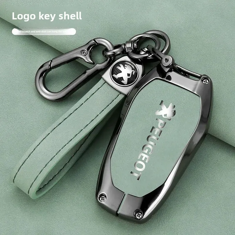 Car Key Case Suitable For Taglietti 408 308 3008 4008 508 2008 5008 408x 508l Shell Buckle Car Key Cover