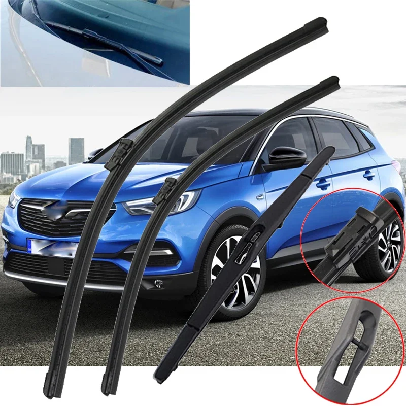 

Front and Rear Windshield Wiper Blade For Opel Grandland X 2017-2022 Windscreen Window Back Brushes Glass Blades Car Accessories