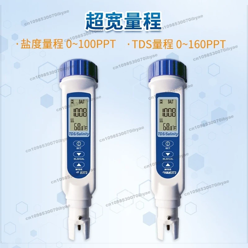 Suitable for AZ8373 Pen TDS Meter Salinity Meter Wide Range Kitchen Marinade Salinity Meter Water Quality Test Pen