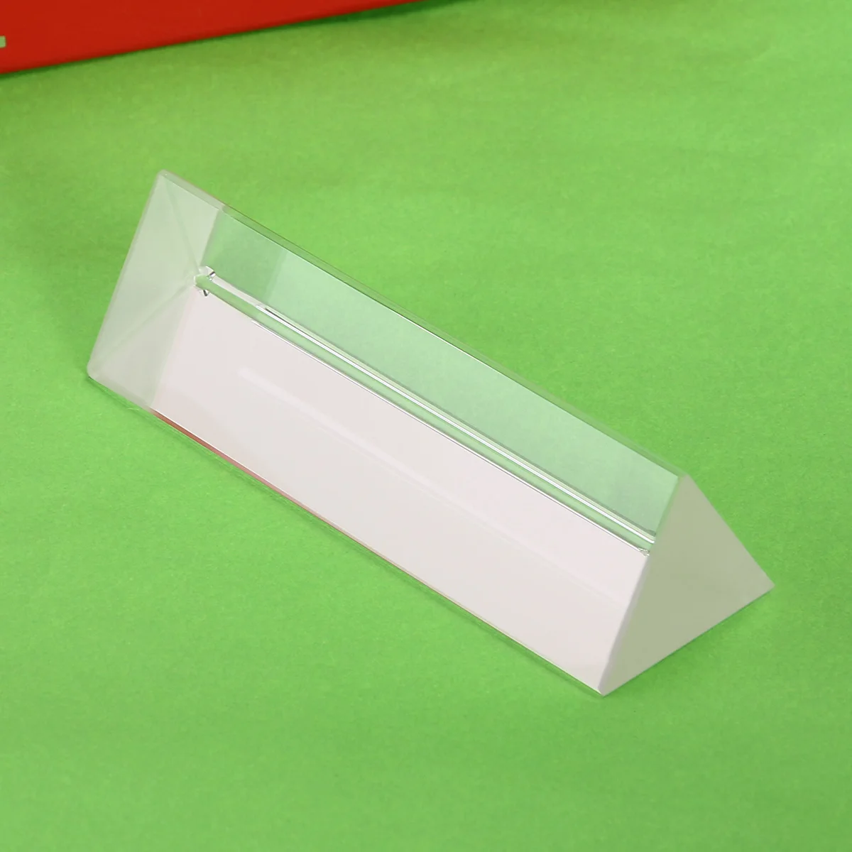 

Premium Optical Glass Triangular Prism For Rainbow Demonstration Teaching Physics