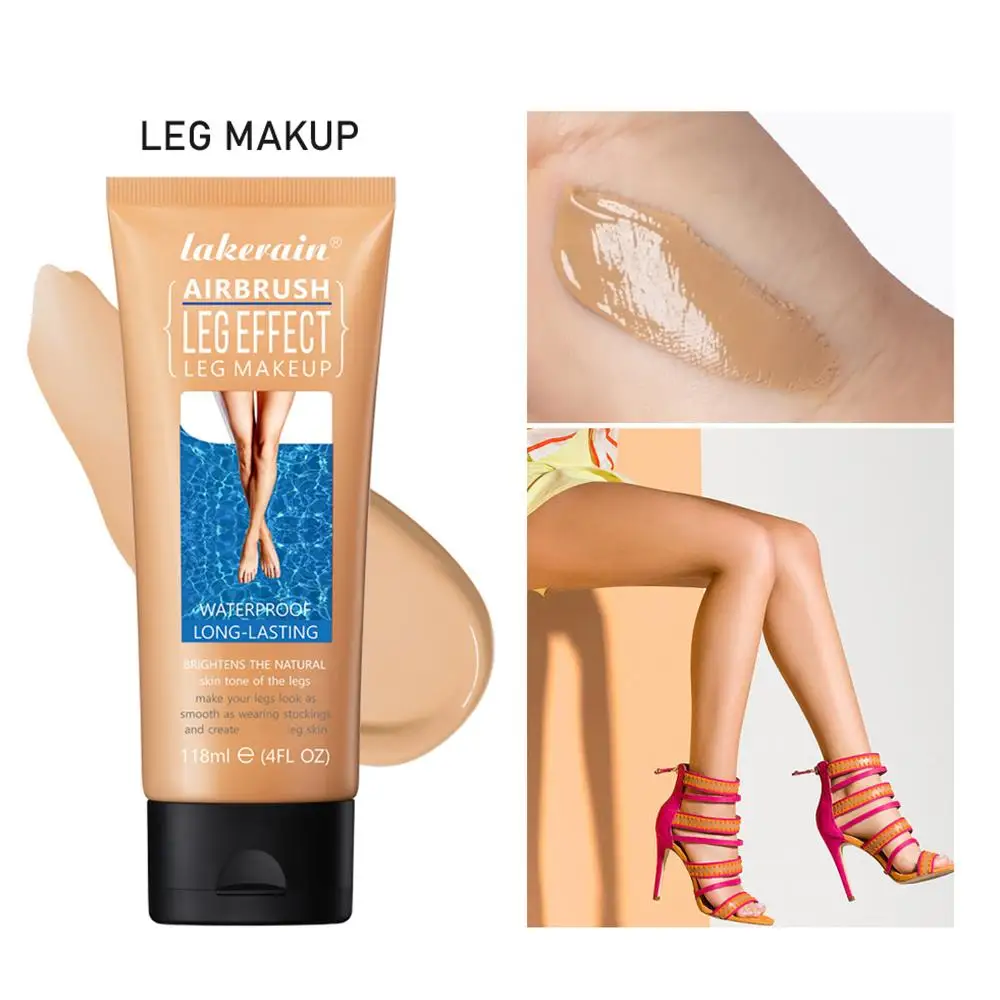 Fond de teint liquide surligneur pour les jambes, correcteur, visage, soins du corps, éclaircir, maquillage, cosmétiques, produits de haute qualité, gratitude, brillant, peau, U3L5