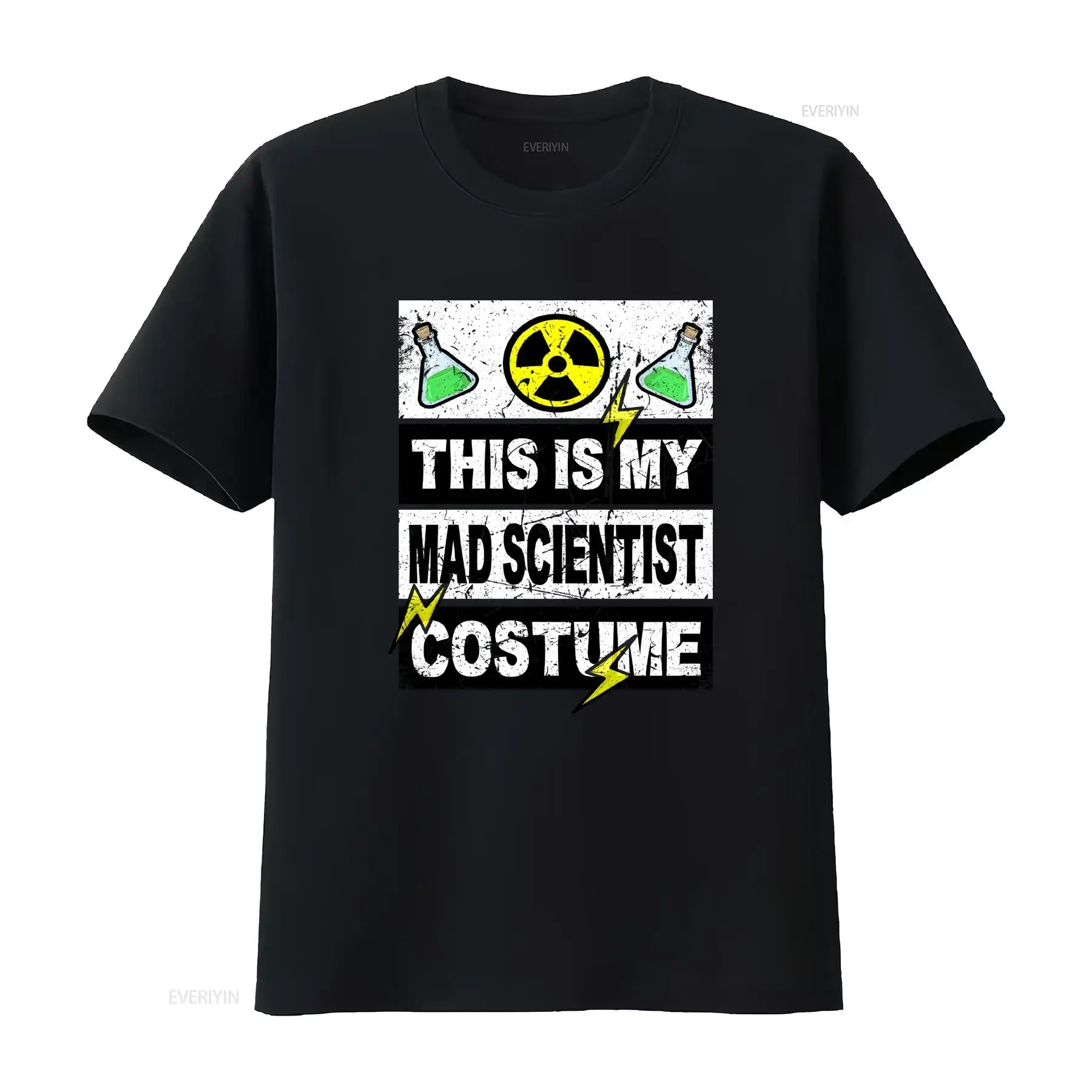 This is my mad scientist costume shirt Science Lover Humor Majors Nerd s For Funny Chemistry vintage Washed Stretched Versatile