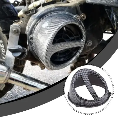Motorcycle Fan Cover Air Scoop Cap Spare Parts for Jog50 90 Dio ZX Gy6 Scooter Motorcycle Air Scoop Engine Cooling Cover