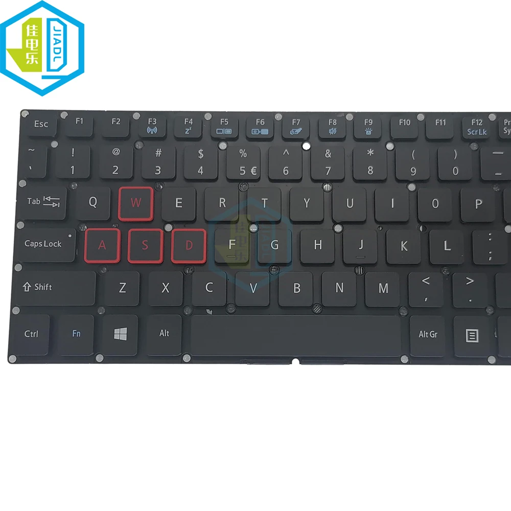 Teclado Backlight Laptop para Acer Predator, Helios 300, G3-571, G3-572, PH315-51, PH317-51, PH317-52, US e RU, Teclados de Substituição, Novo