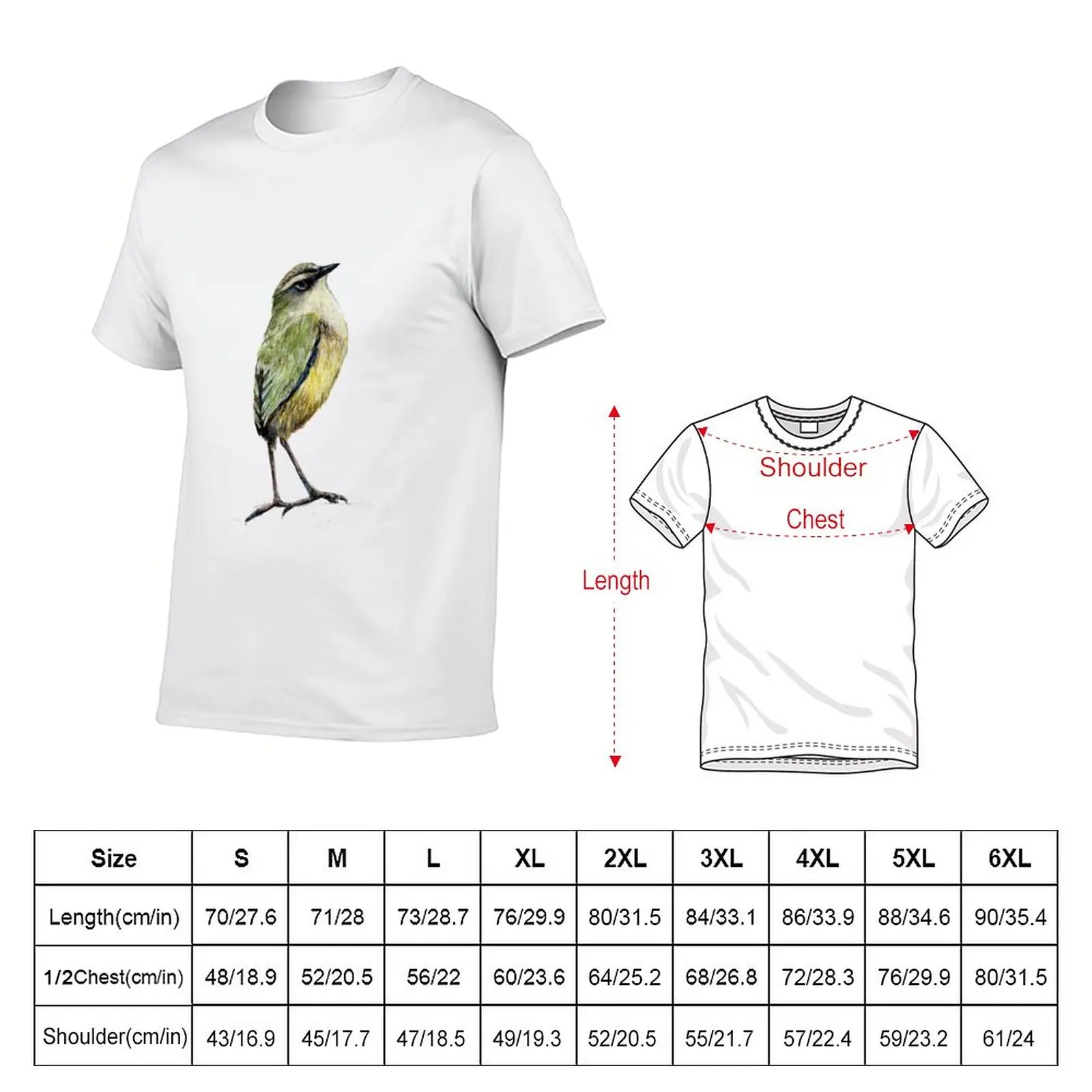 Mr Tuke, Rock wren bird of New Zealand T-Shirt cute tops Tee shirt t shirts for men graphic