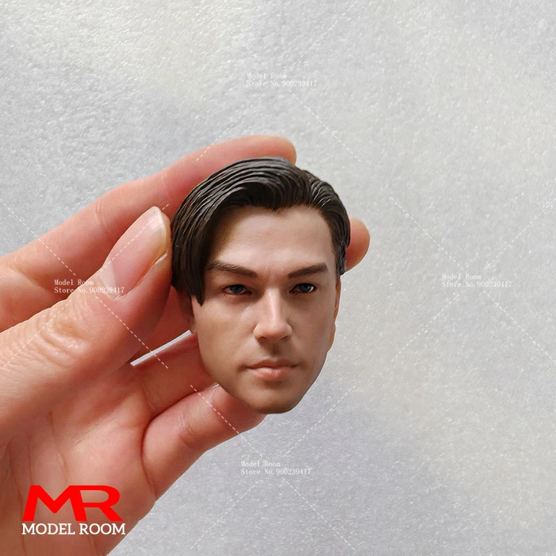 1/6 Scale Male Soldier Leonardo Head Sculpt PVC Head Carving Model Fit 12'' Soldier Action Figure Body Dolls