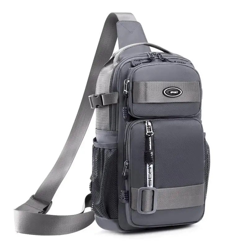 

Мужская большая повседневная дорожная нагрудная сумка Capaci, универсальная сумка на одно плечо, модная спортивная сумка через плечо