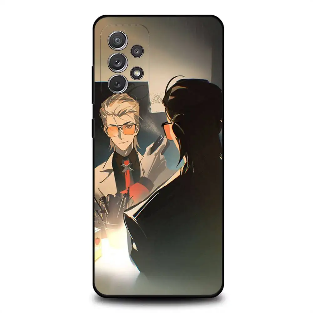 حافظة هاتف أنيمي TO B-BE HERO XX لهاتف سامسونج S25، S24، S21، S22، S23، S30، Ultra، S20، Plus، Fe، Lite، Note، 10,9,5G غطاء أسود #6