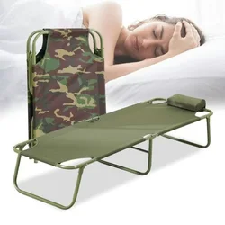 【2024 Trend】Portable Lightweight Folding Camp Bed - Heavy Duty Compact Travel Bed with Carry Bag, Outdoor Camping Equipment