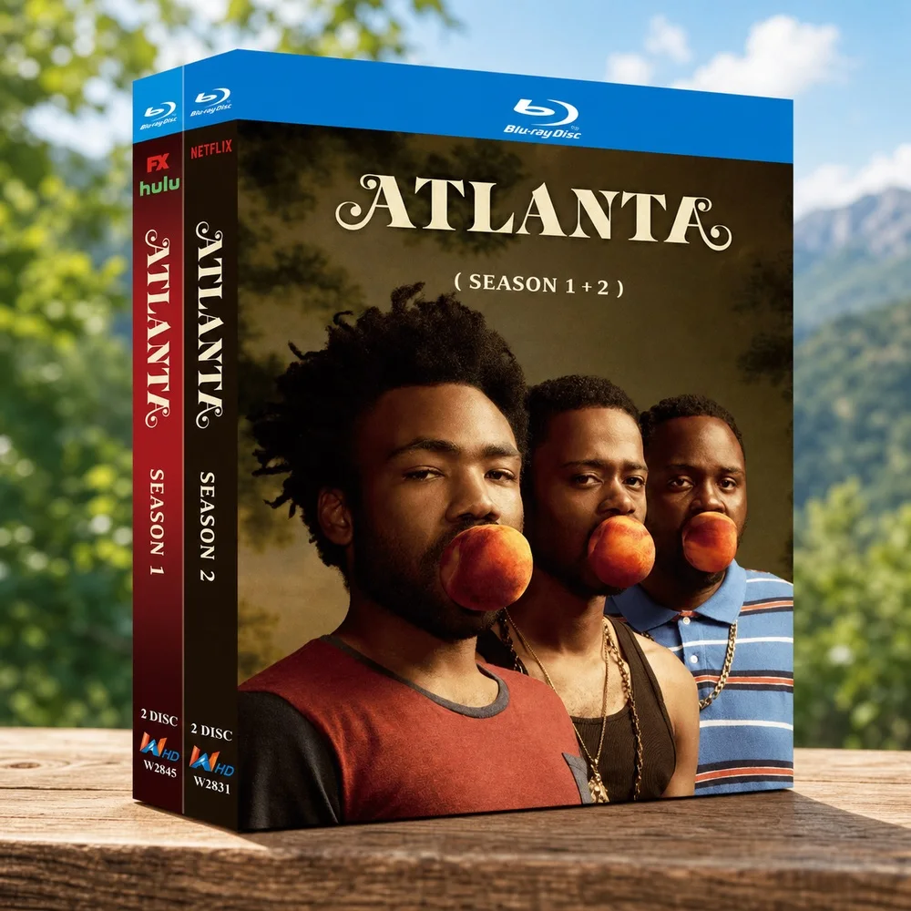 Blu-ray Ultra HD TV Series Atlanta Seasons 1–4 Box Set with English Chinese and Traditional Chinese Subtitles