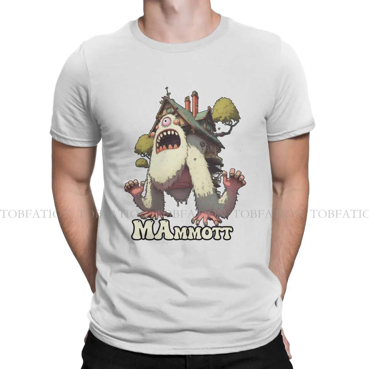 Mammot Rare Wubbox MY SINGING MONSTERS Game T Shirt Classic Alternative Large Crewneck TShirt Harajuku Men's Streetwear